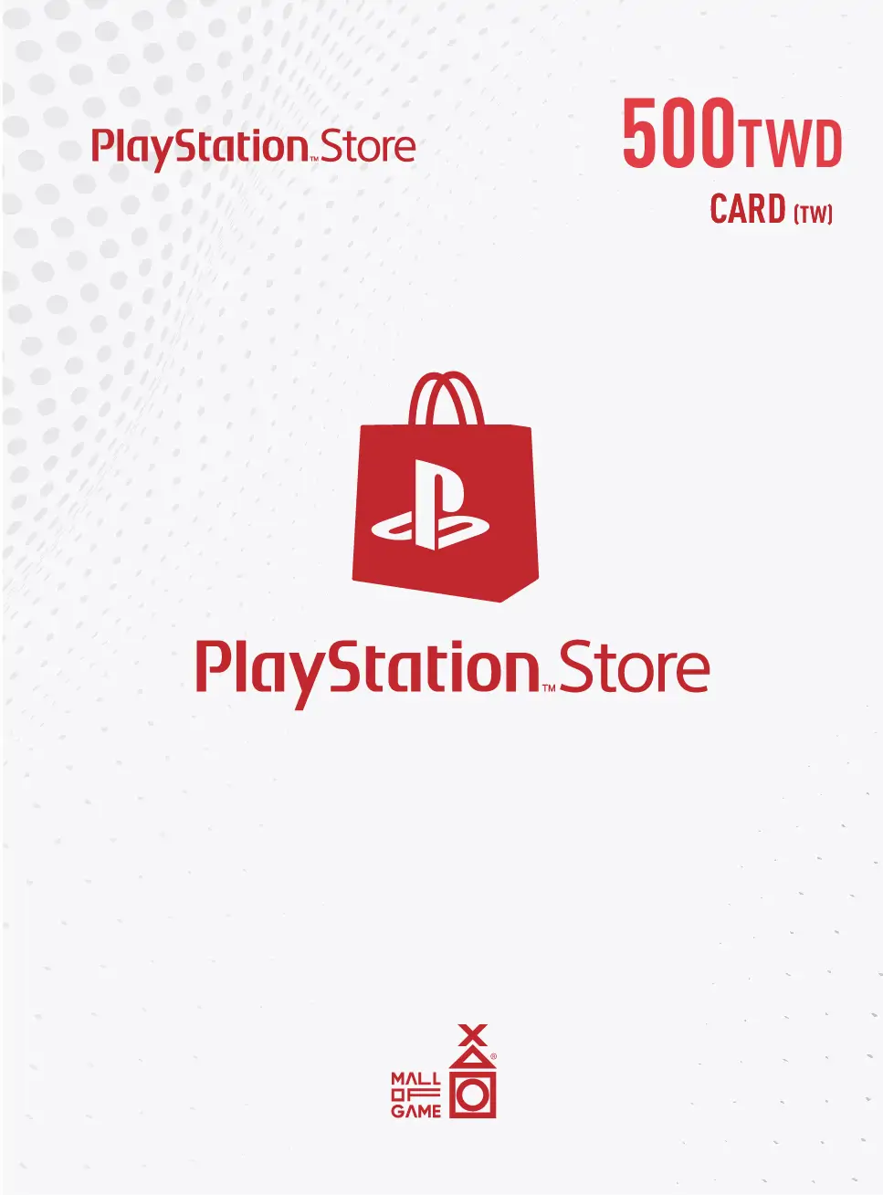 PlayStation™Store TWD500 Gift Cards (TW)